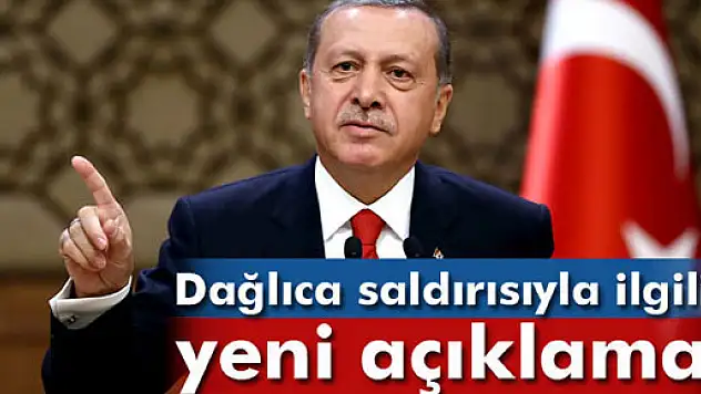 Cumhurbaşkanı Erdoğan'dan ikinci Dağlıca açıklaması
