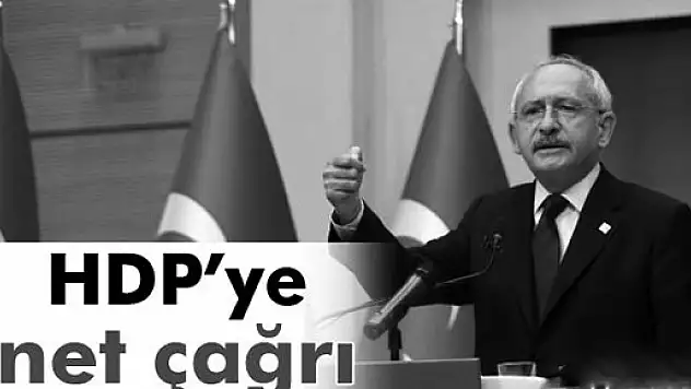 Kılıçdaroğlu HDP'ye çağrıda bulundu