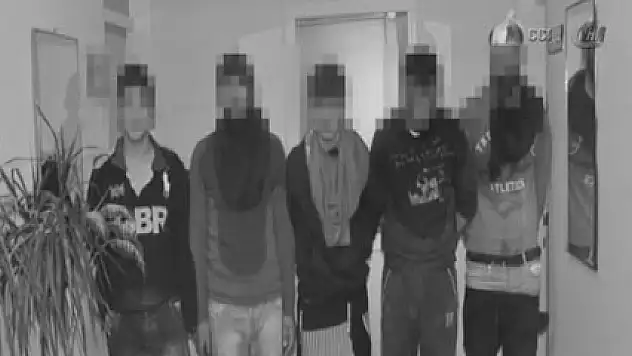 Sultangazi'deki korsan gösteri polis kamerasında