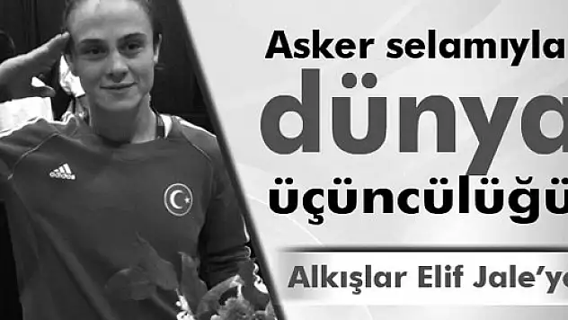 Elif Jale Yeşilırmak dünya üçüncüsü