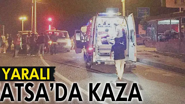 FATSA'DA TRAFİK KAZASI: 3 YARALI