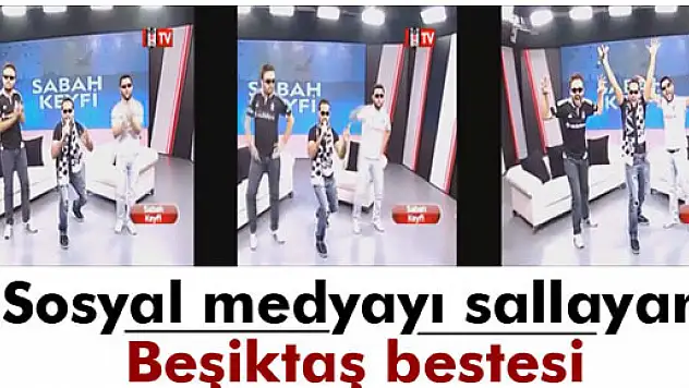Sosyal medyayı sallayan Beşiktaş bestesi!