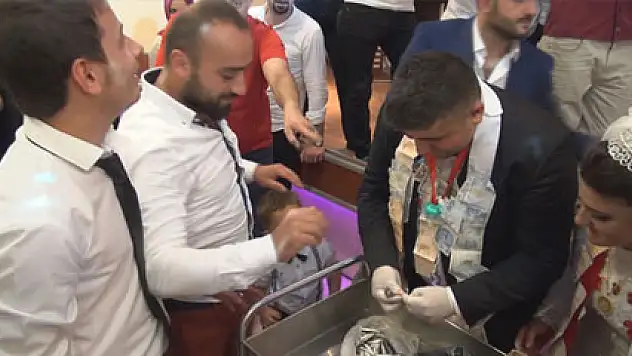 Damadın zor anları!