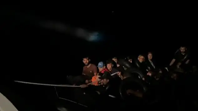 41 kaçak göçmen yakalandı