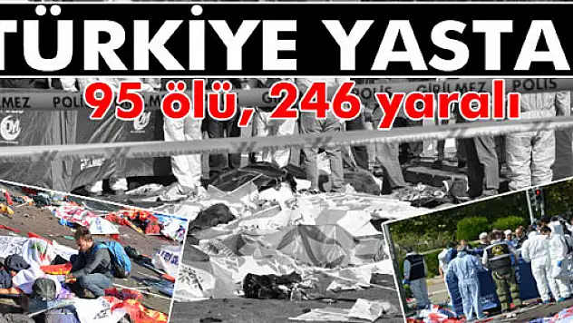 Ölü sayısı 95'e yükseldi