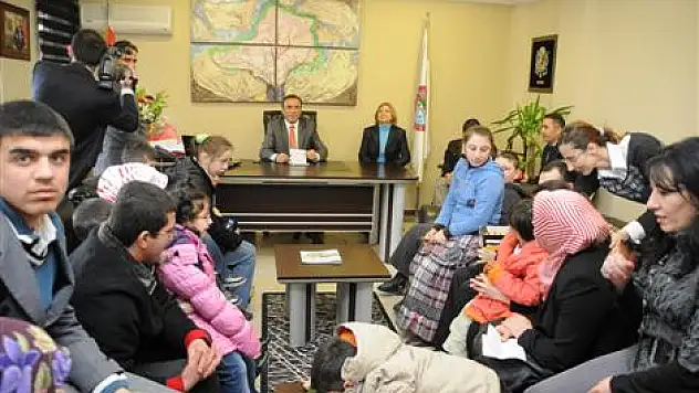 Engelli öğrencilerden Başkan Genç'e ziyaret