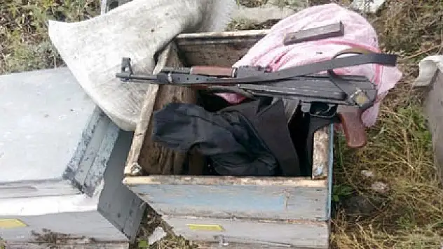 HDP'li başkanın evinden çıkanlara bak!