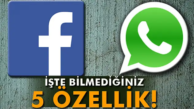 Bilinmeyen 5 özellik!