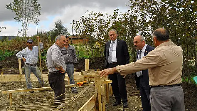 Başkan Belur'dan örnek yardım