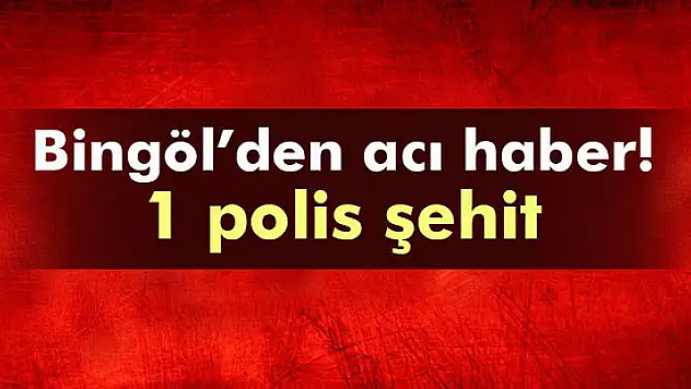 Kazada yaralanan polis şehit oldu