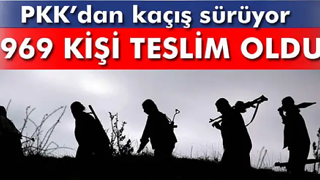 PKK'dan kaçıp, teslim oluyorlar