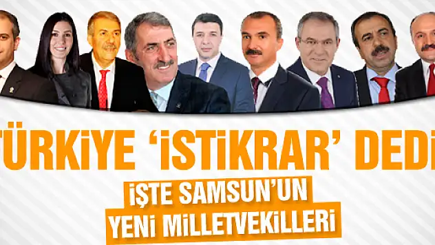 TÜRKİYE 'İSTİKRAR' DEDİ!