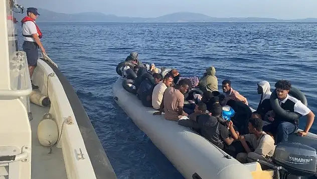 42 düzensiz göçmen yakalandı