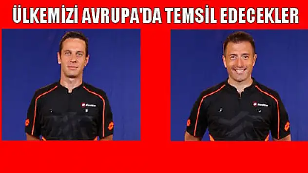 Özkahya ve Göçek'e UEFA'da Görev!