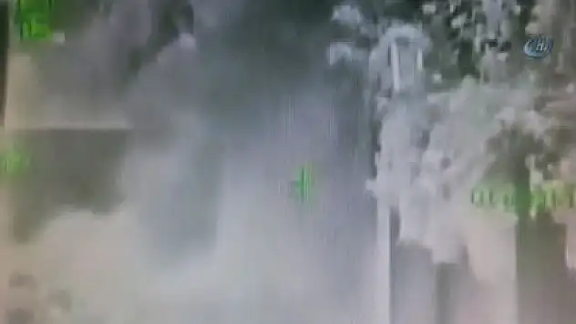 Güvenlik kuvvetlerine atacağı roket elinde patladı