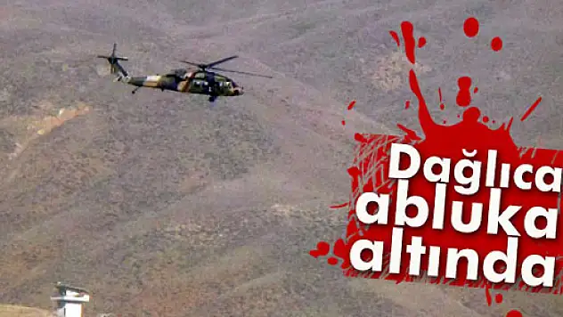 Yüksekova'da yoğun helikopter hareketliliği