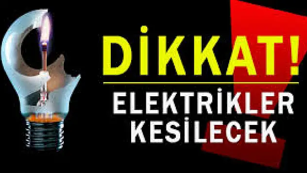 Programlı Elektrik Kesintisi