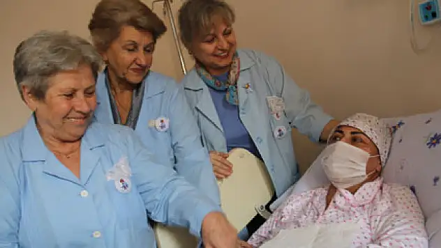 Kanser hastalarının hayat ışığı 'Mavi Melekler'