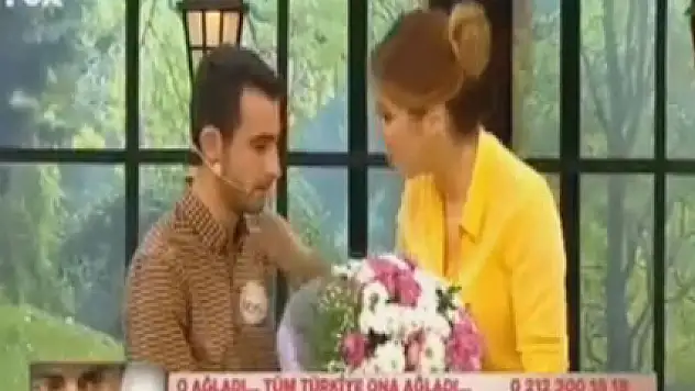 Damat adayı canlı yayında bayıldı
