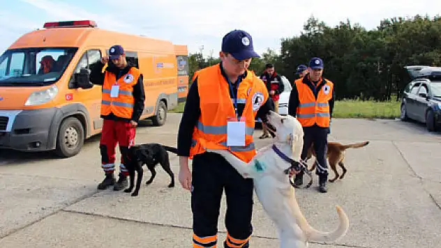 AFAD'ın Açtığı Sınavı Geçen Köpekler, Sertifika Alacak
