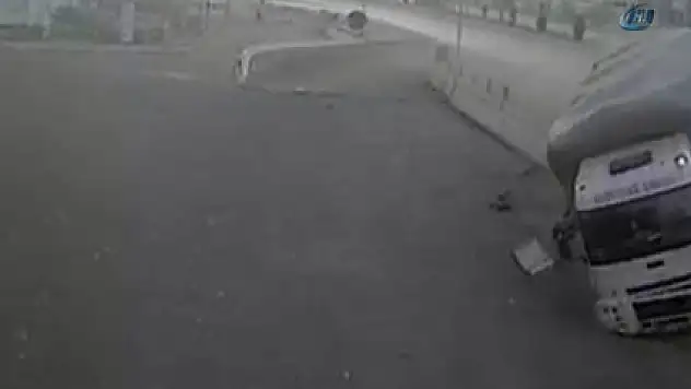 Faciayı güvenlik bariyeri önledi