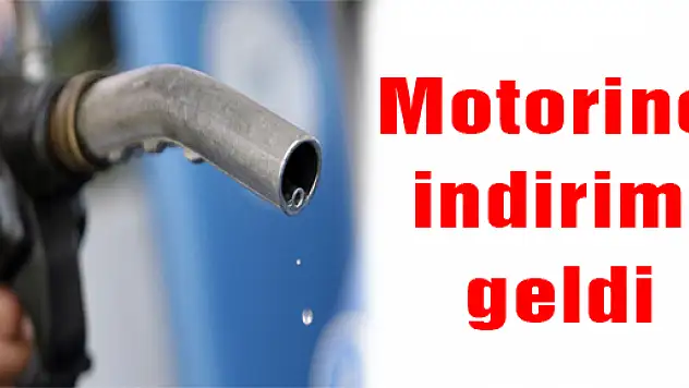 Motorine indirim geldi