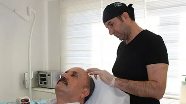 Saç ekiminde yeni yöntem