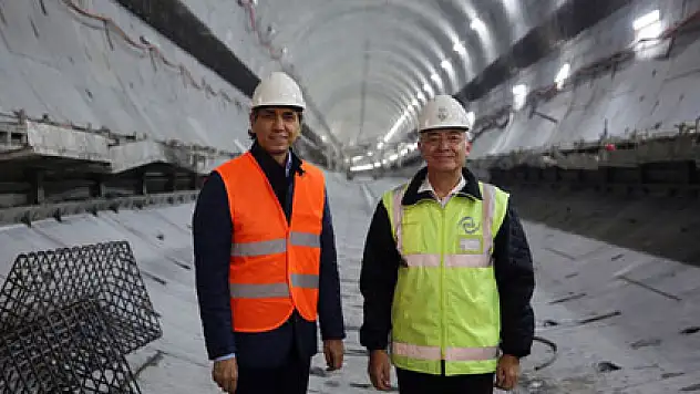 Avrasya Karayolu Tüp Geçiş Projesi'nde sona doğru!