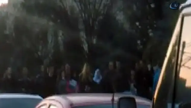 'Kadına Yönelik Şiddeti Önleme Günü'nde saç saça kavga ettiler