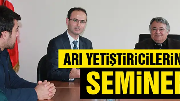 ARI YETİŞTİRİCİLERİNE SEMİNER