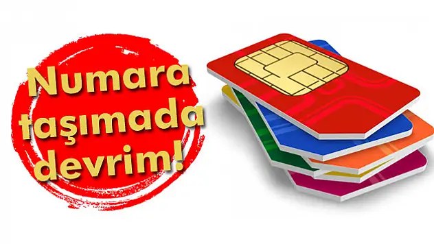 BTK'dan numara taşımada devrim