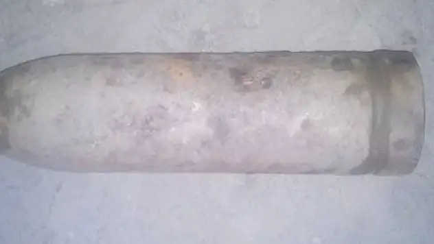 Tarihi top mermisi imha edildi