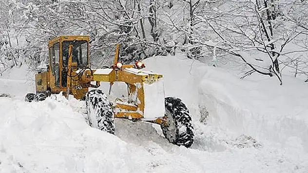 Kastamonu'da 102 köy yolu, ulaşıma kapalı