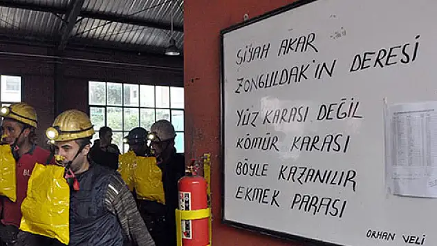 Madenciye toz maskesi alınacak