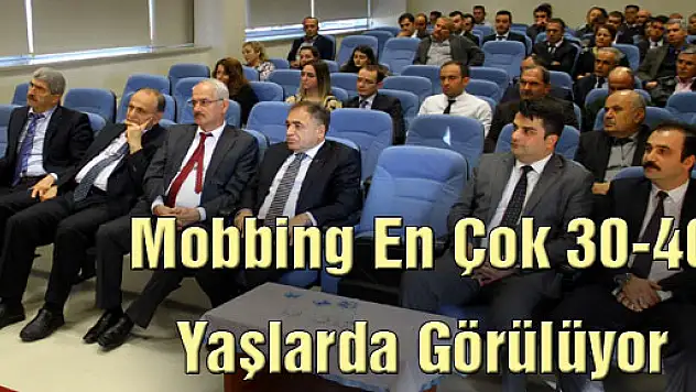 Mobbing En Çok 30-40 Yaşlarda Görülüyor
