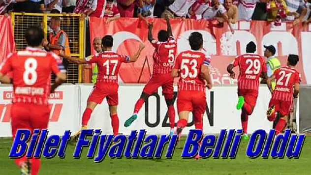 Bilet Fiyatları Belli Oldu