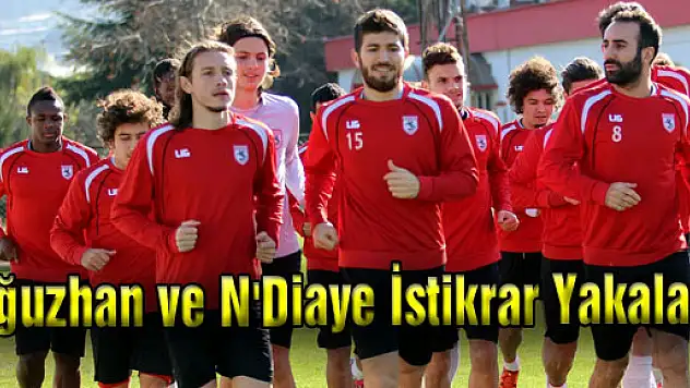 Samsunspor'da Oğuzhan ve N'Dıaye İstikrar Yakaladı