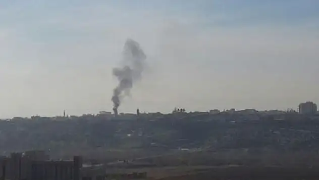 Sur'dan dumanlar yükseliyor