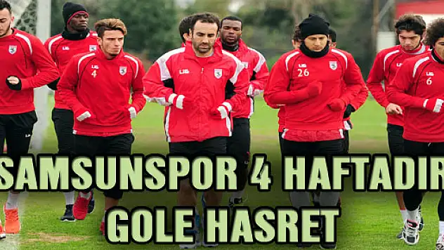 SAMSUNSPOR 4 HAFTADIR GOLE HASRET