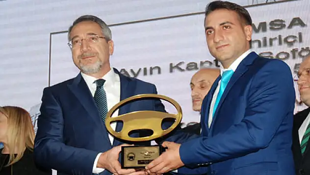 Hayat kurtaran şoföre ödül