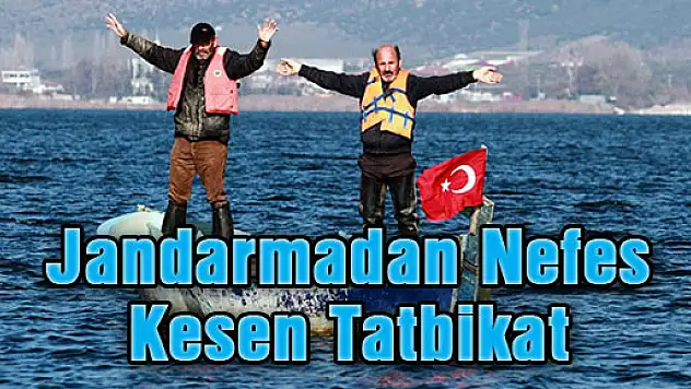 Jandarmadan nefes kesen tatbikat