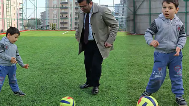 6 yaşındaki Samet inanılmazı başardı