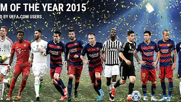 İşte 2015'in en iyi 11'i!