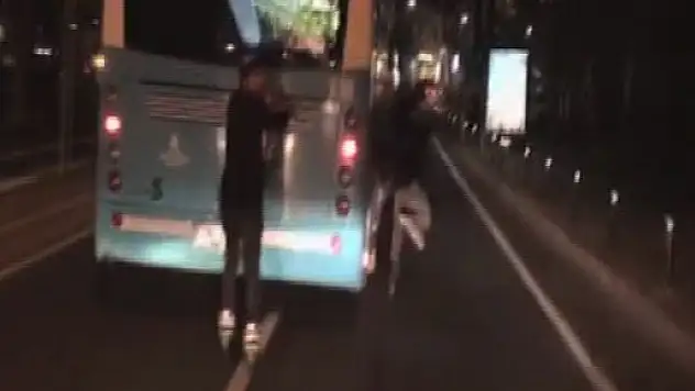 Patenci gençlerin ölümle dansı yürekleri ağza getirdi