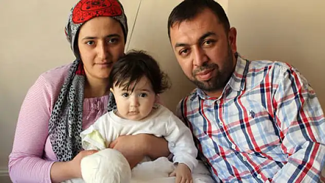 11 aylık bebeğin kopan parmağı yerine dikildi