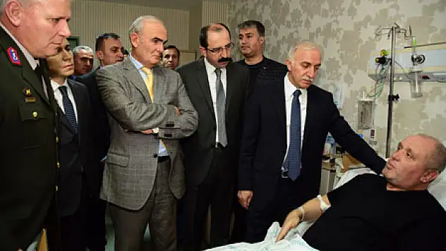 KAHRAMAN POLİSE MORAL ZİYARETİ