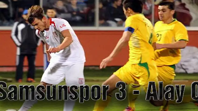 Samsunspor: 3 - Alay: 0