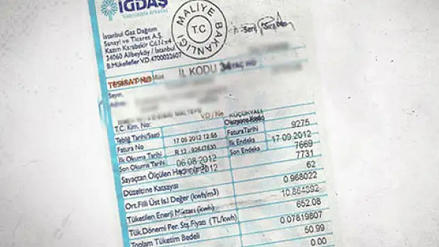 Doğalgaz faturasına 'vade farksız' 3 taksit