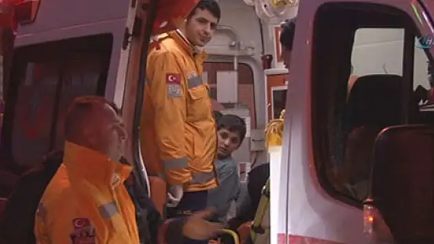 Suriyelilerin kaldığı iş hanında yangın!