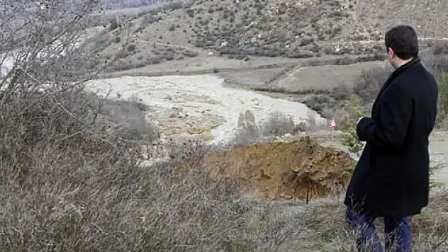 Kastamonu'da HES kanalı çöktü